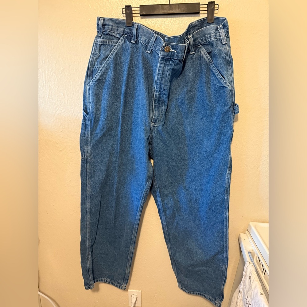 Men's Vintage Carhartt Blue Jeans 👖